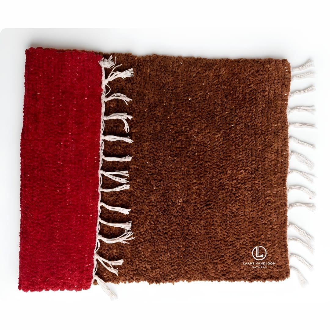 Braided Jute Rope Edge Detail